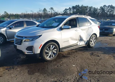 2023 Chevrolet Equinox Awd Premier из США, поврежденный, VIN 3GNAXXEG7PL175817